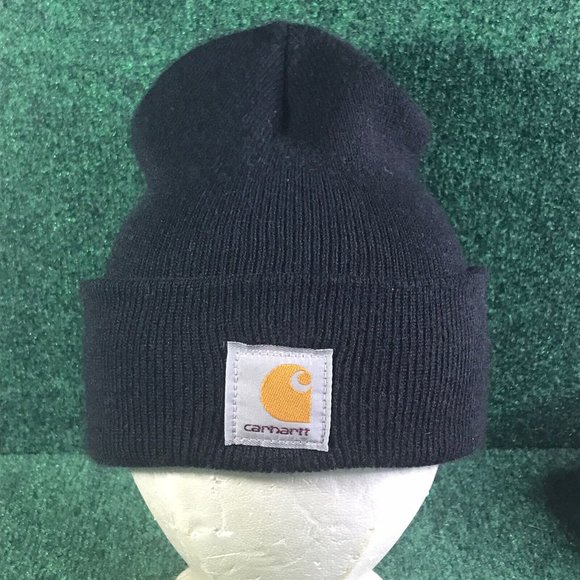 Carhartt Accessories Carhartt Solid Black Skull Cap Beanie Adult