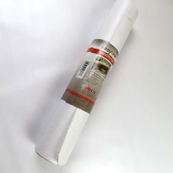 Duck Brand Storage & Organization New Duck Easy Liner Brand Shelf Liner Smooth Top White 2