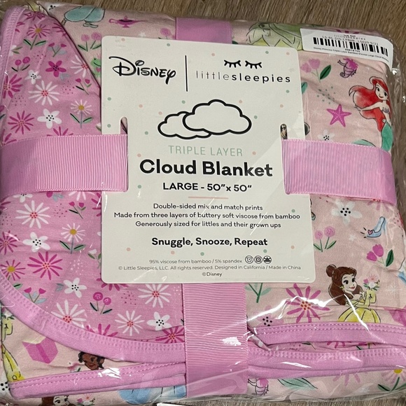Little Sleepies Other Little Sleepies Disney Princess Cloud Blanket