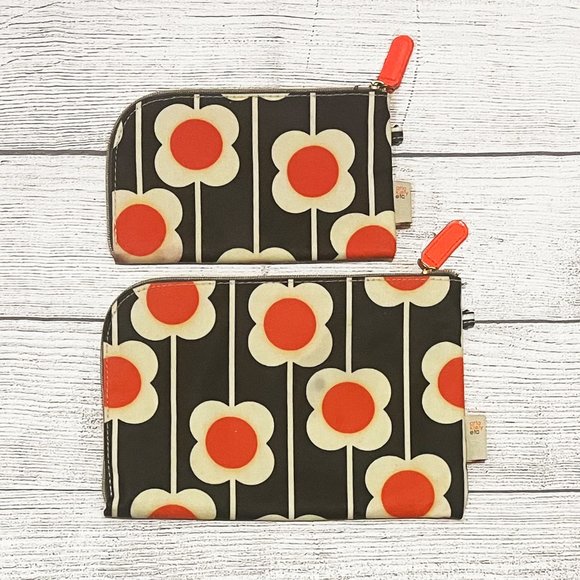 Orla Kiely Bags Orla Keily For Target Set Of 2 Flower Cosmetic Bags