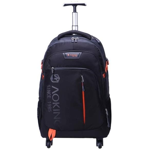 AOKING Bags New Aoking 222water Resistant Rolling Wheeled Backpack