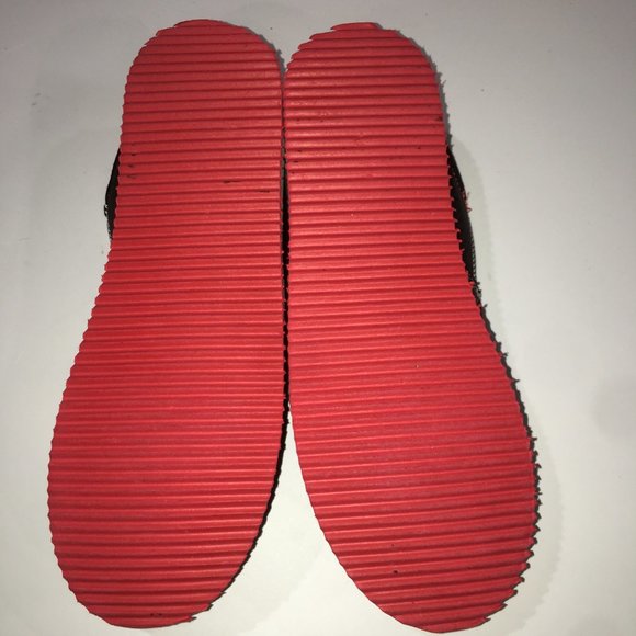 Yasirun Shoes Yasirun Black Multicolor Stripe Lightweight Slipon