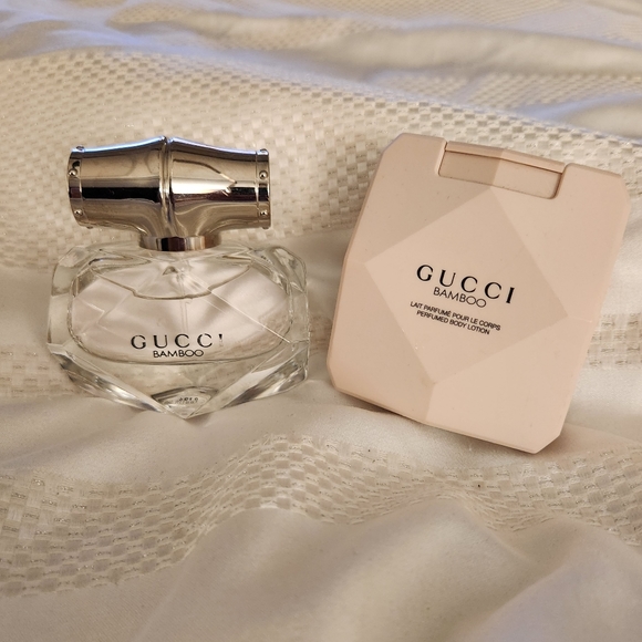 Gucci Bath & Body Gucci Bamboo Perfume And Lotion Poshmark