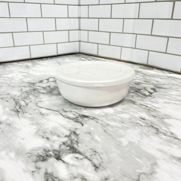 Corningware Kitchen Corning Ware White Grab It With Plastic Lid 55