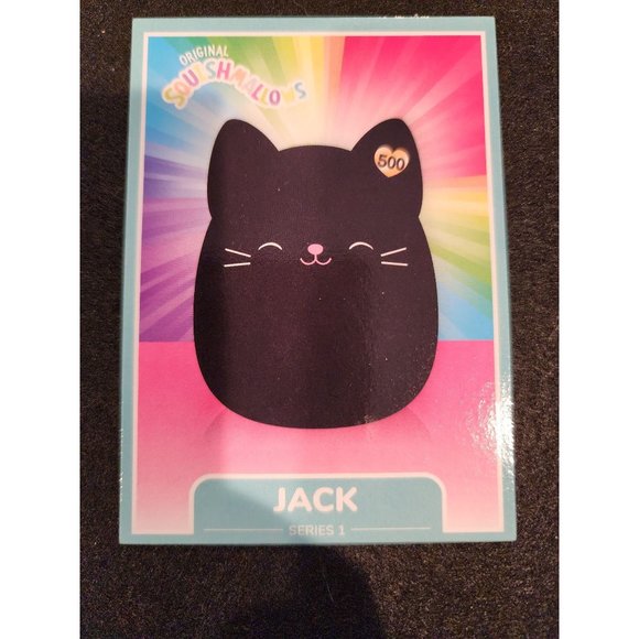 Squishmallows Toys Brand New Squishmallows Jack The Black Cat Rare