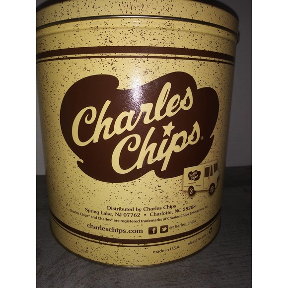 Charles Chip Other Vintage Charles Chips Potato Chip 6 Oz 1lb Empty