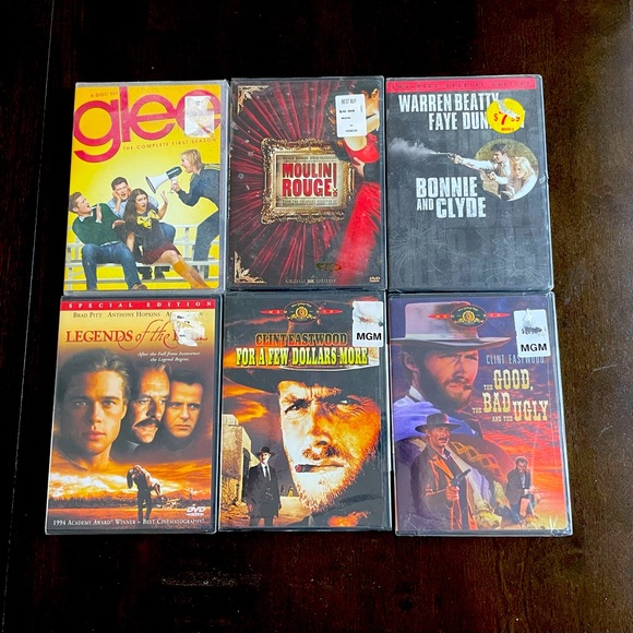 Media Dvds 6 Movies Unopened Still In Wrapping Assorted Titles Poshmark