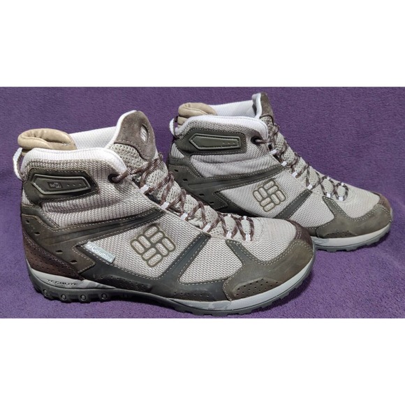 Columbia Shoes Columbia Womens Us Mid Brown Leather Outdry Techlite