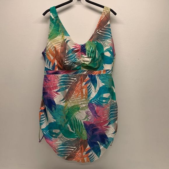 Cacique Swim Swimcacique One Piece Swimsuit Bathing Suit White