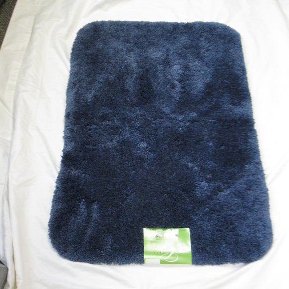 Charisma Bath Charisma Bath Mat Denim Blue Nwt Poshmark