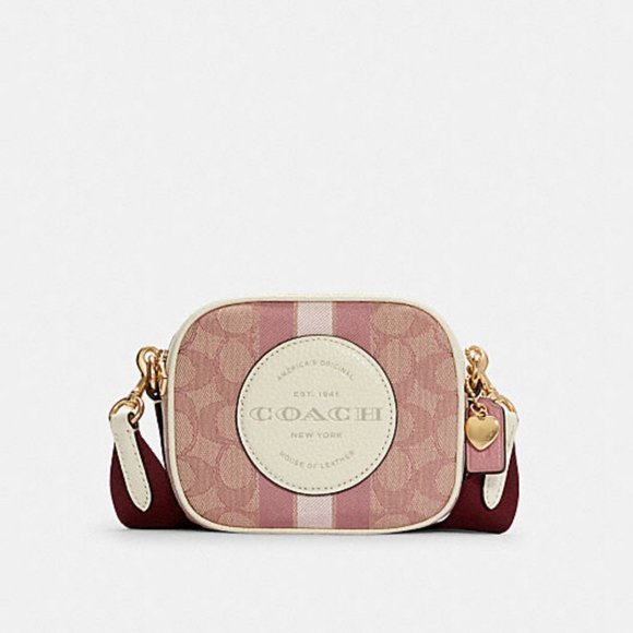 Coach Bags Coach Mini Dempsey Camera Bag In Signature Jacquard With