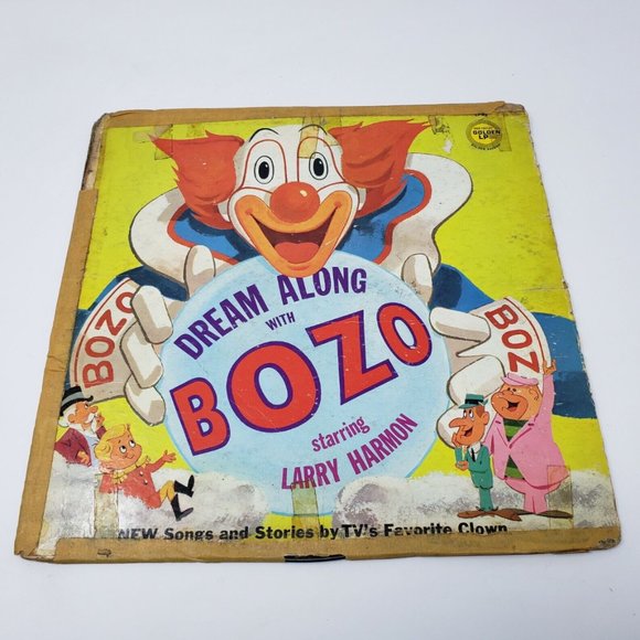 Media Rare 1962 Dream Along W Bozo Record Larry Harmon New Songs