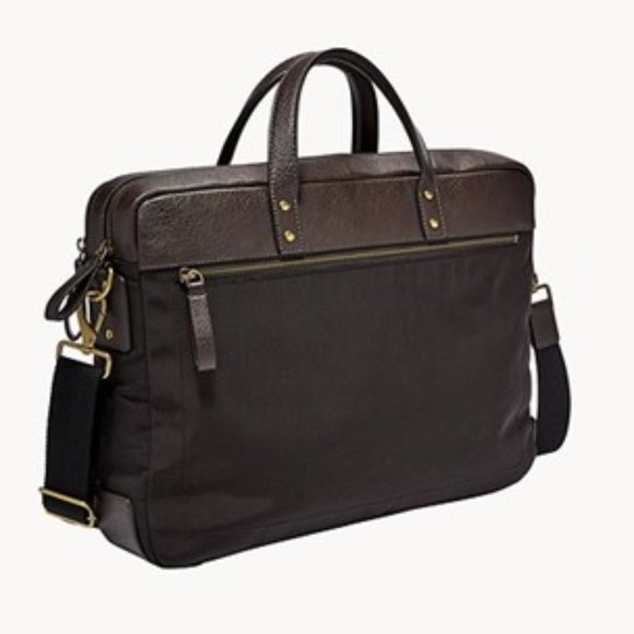 Fossil Bags Fossil Haskell Double Zip Workbag Poshmark