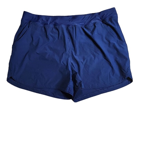 Lands' End Swim Lands End Plus Size Womens Swimsuit Tank Shorts 26w