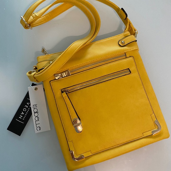 Isabelle Bags Yellow Vegan Purse Poshmark