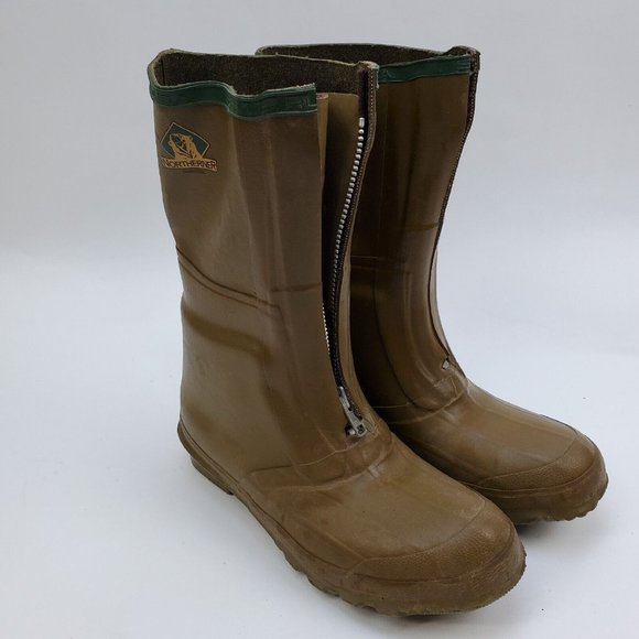 Northerner Shoes Vintage Northerner Mens Zipper Rubber Waterproof