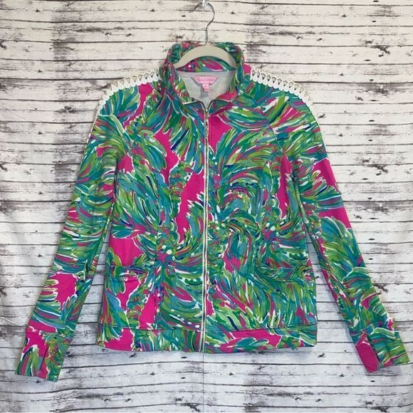Lilly Pulitzer Jackets & Coats Lilly Pulitzerbrigantine Zip Up