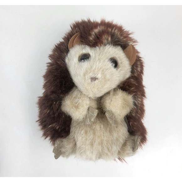 Folkmanis Toys Folkmanis Hedgehog Hand Puppet Plush Reversible