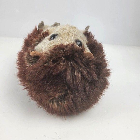 Folkmanis Toys Folkmanis Hedgehog Hand Puppet Plush Reversible