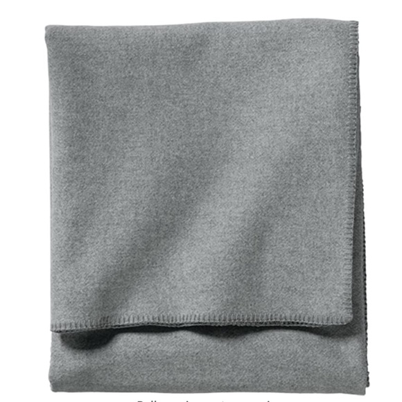 Pendleton Bedding Nwot Pendleton Ecowise Wool Blanket King Grey