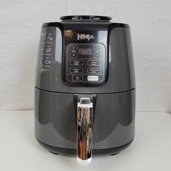 Ninja Air Kitchen Ninja Air Fryer 4 Quart Model Af1 High Gloss