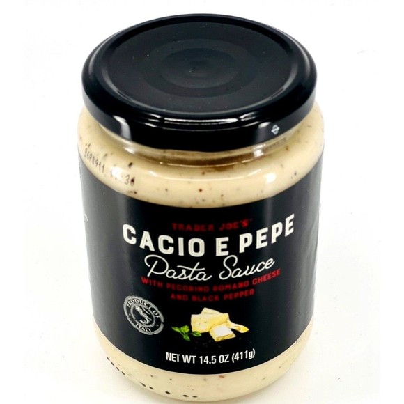 Trader Joes Dining Cacio E Pepe Pasta Sauce Trader Joes Pecorino
