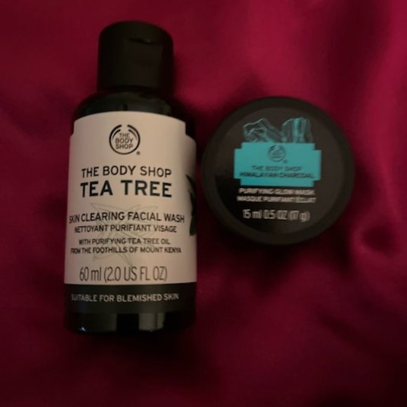 The Body Shop Skincare Body Shop Facial Wash And Purifying Mask
