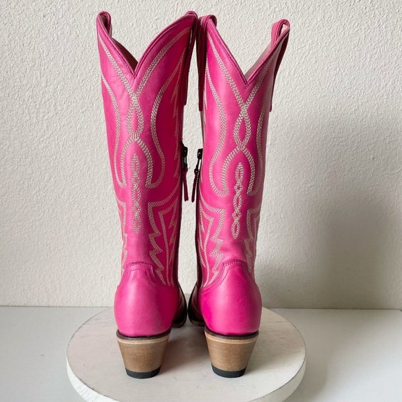 Lane Shoes New Junk Gypsy By Lane Pink Nighthawk Cowboy Boots 75