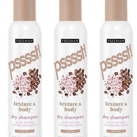 Freeman Hair Freeman Dry Shampoo Psssst Texture And Body Set Of 3