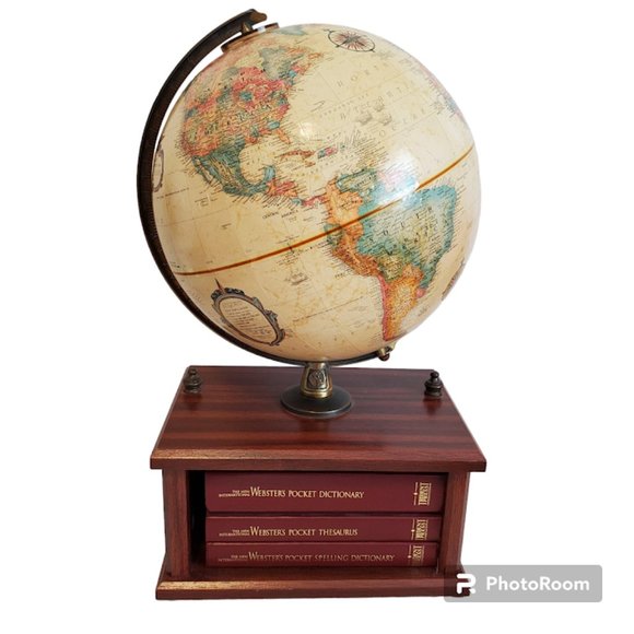 Replogle Globes Accents Replogle Sepia Globe 9 World Classic W Wood