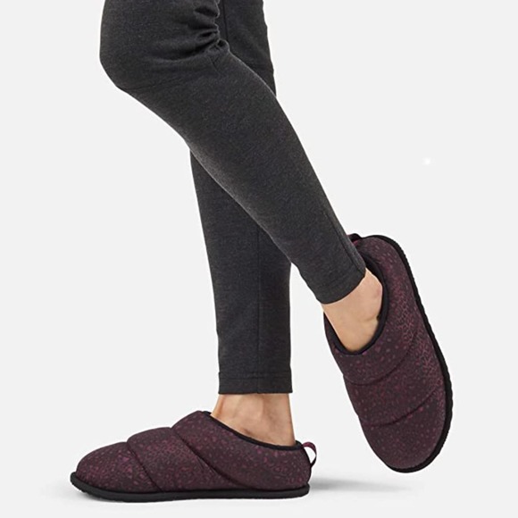 Sorel Shoes Sorel Go Bodega Run Puffer Faux Fur Purple Leopard