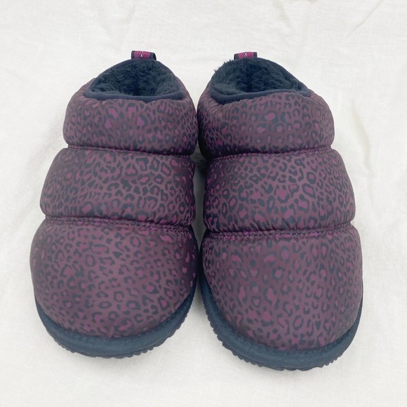 Sorel Shoes Sorel Go Bodega Run Puffer Faux Fur Purple Leopard