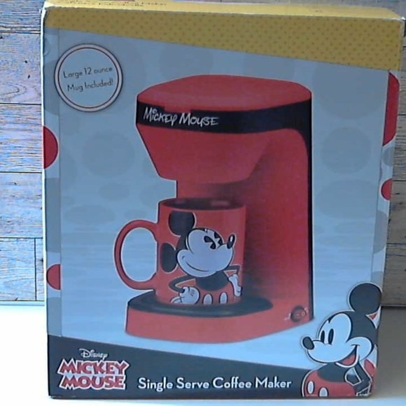 Disney Kitchen Disney Mickey Mouse Single Serve Coffee Maker With 2