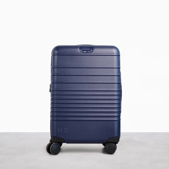 BEIS Storage & Organization Beis Carry On Suitcase Navy Poshmark