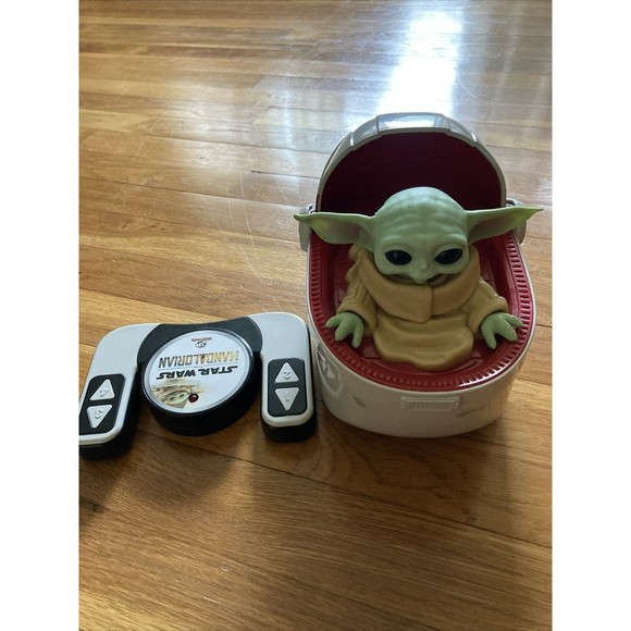 Disney Toys Star Wars Mandalorian Baby Yoda 9 Grogu Hover Pram