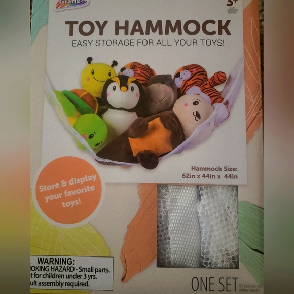 Grafix Toys Nwt Toy Hammock For Your Squishmallows Or Other Toys