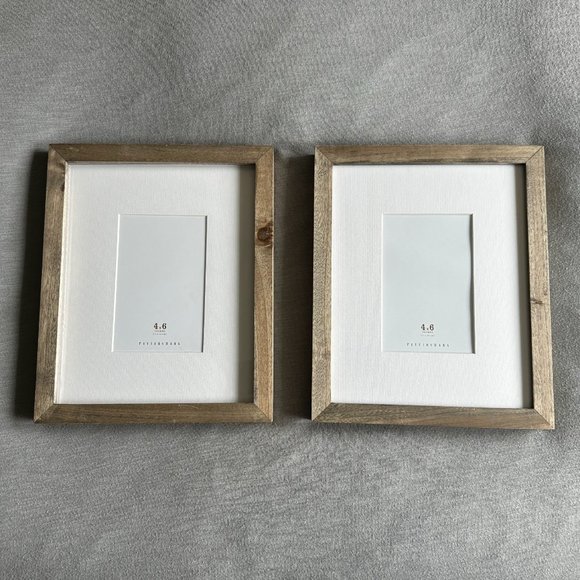 Pottery Barn Accents Pottery Barn 4x6 Photo Wooden Gallery Frames