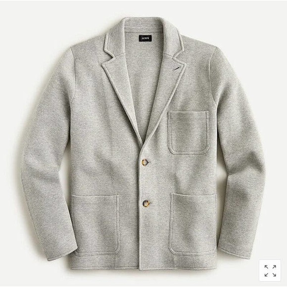 J. Crew Sweaters J Crew Double Faced Cotton Sweater Cardigan Blazer