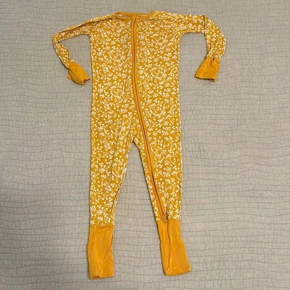 Little Sleepies golden poppies 2 piece set Girls onepieces