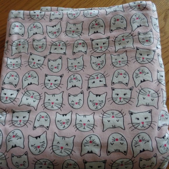 Cuddl Duds Bedding Cuddl Duds Queen Flat Sheet Pink Cats Poshmark