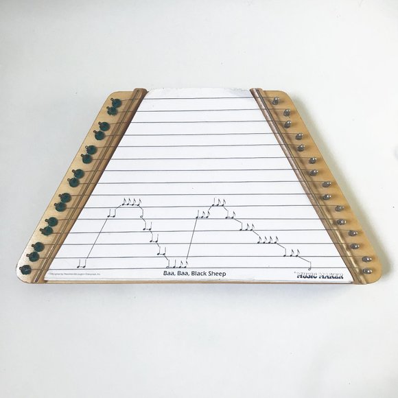 Nepenenoyka Toys Vintage Nepenenoyka Wooden Lap Harp Music Maker