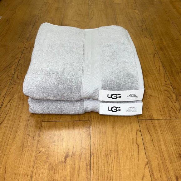 UGG Bath 2 Stone Gray Ugg Pasha Bath Towels Extremely Soft And