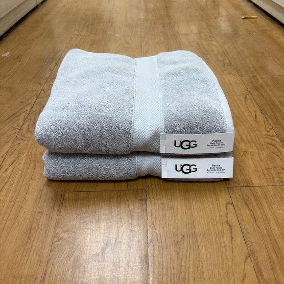 UGG Bath 2 Stone Gray Ugg Pasha Bath Towels Extremely Soft And