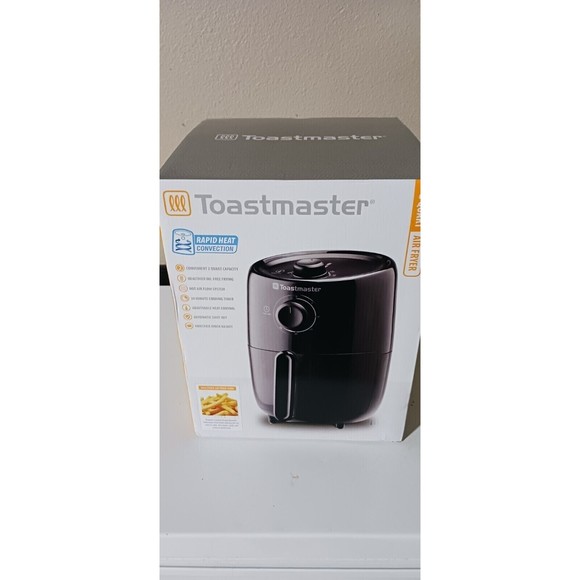 Kitchen Toastmaster Air Fryer 2 Qt Capacity Adjustable Heating