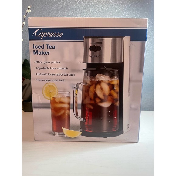 Capresso Kitchen Capresso 8 Oz Ice Tea Maker With Glass Pitcher