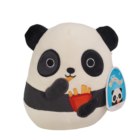 Squishmallows Toys Stanley Panda Squishmallow With Fries Plush