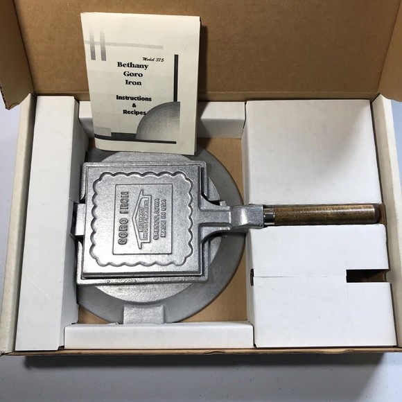 Bethany Kitchen Vintage Goro Iron Bethany Housewares Made In Usa Kitchen Iron Cookie Iron