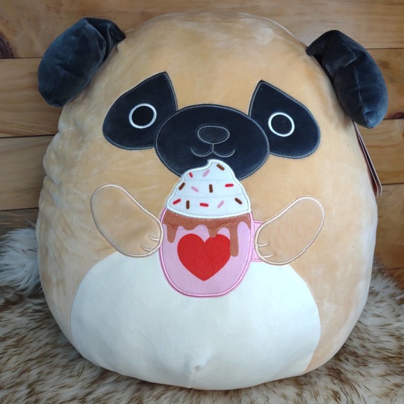 Squishmallows Toys Squishmallow Nwt 2 Huge Prince The Pug