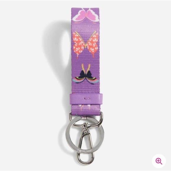 Vera Bradley Accessories Nwt Vera Bradley Loop Keychain Butterfly