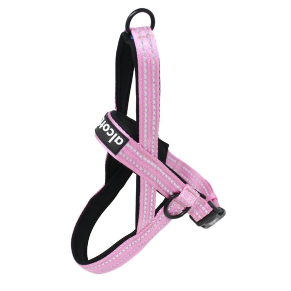 Alcott Dog Alcott Reinforced Neoprene Dog Harness In Pink With